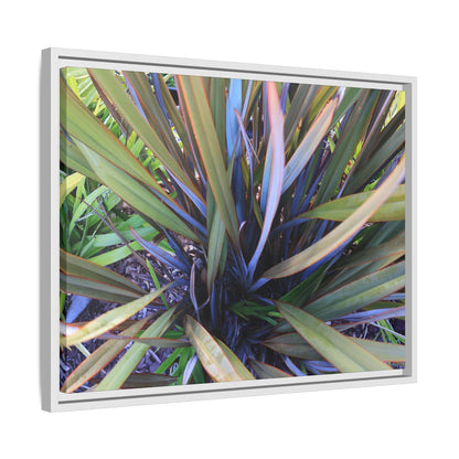 Radiant Leaves - Unique Stretched Canvas Wall Art - Art By Earth