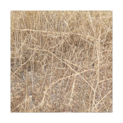 Dry Echoes - Unique Frameless Canvas Wall Art - Art By Earth