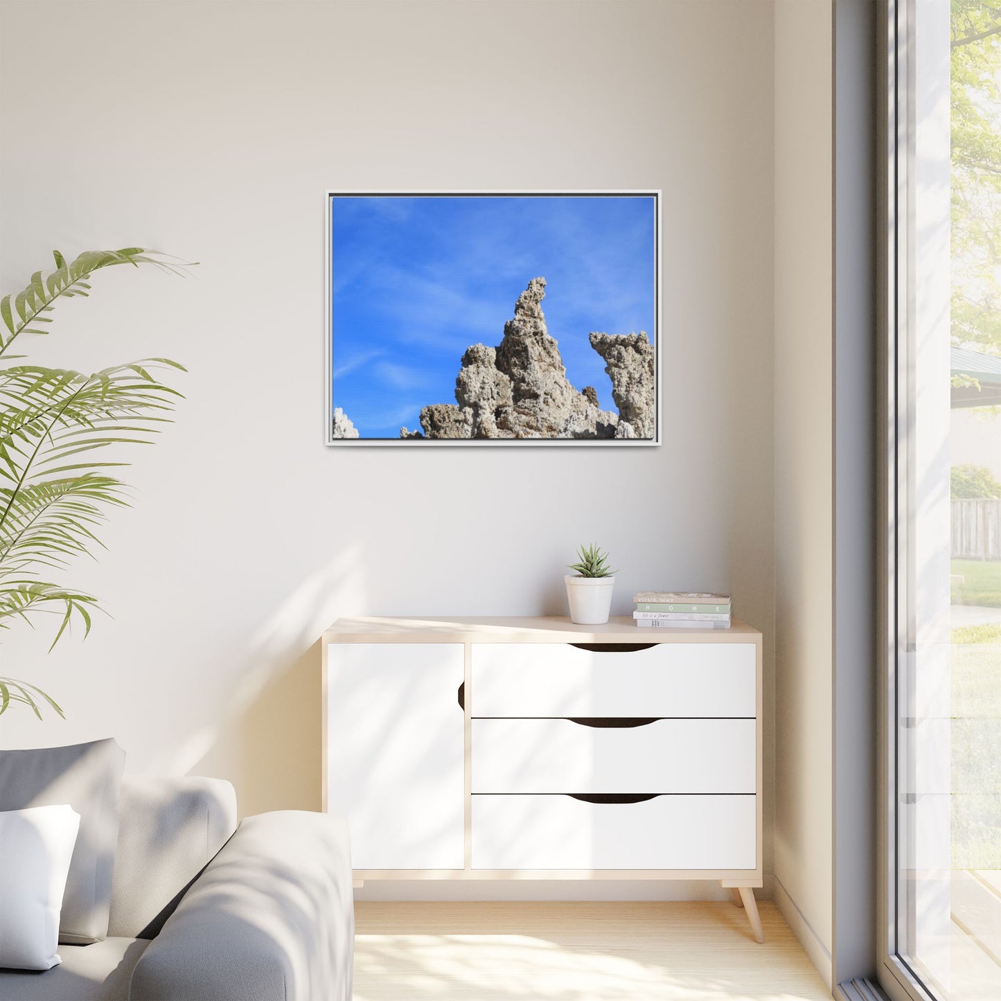 Echoes of Stone - Unique Stretched Canvas Wall Art