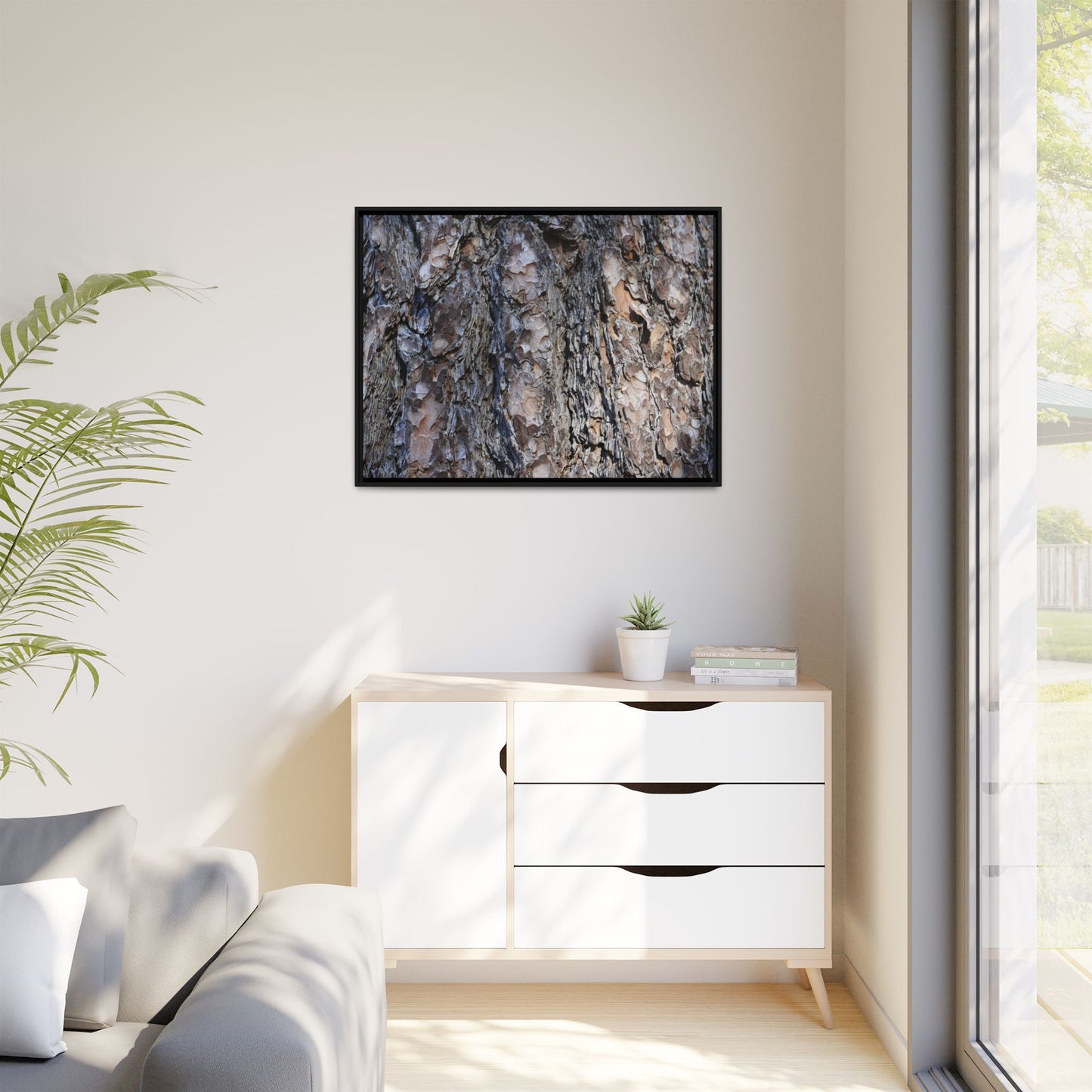 Weathered Patterns - Unique Stretched Canvas Wall Art - Art By Earth