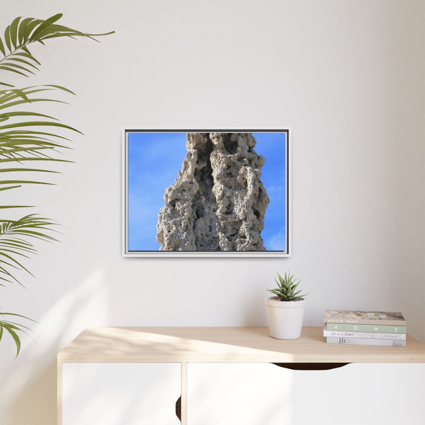 Stone Sentinel - Unique Stretched Canvas Wall Art