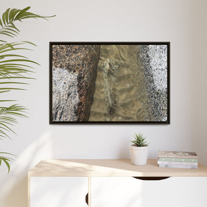 Between Concrete Walls - Unique Stretched Canvas Wall Art - Art By Earth