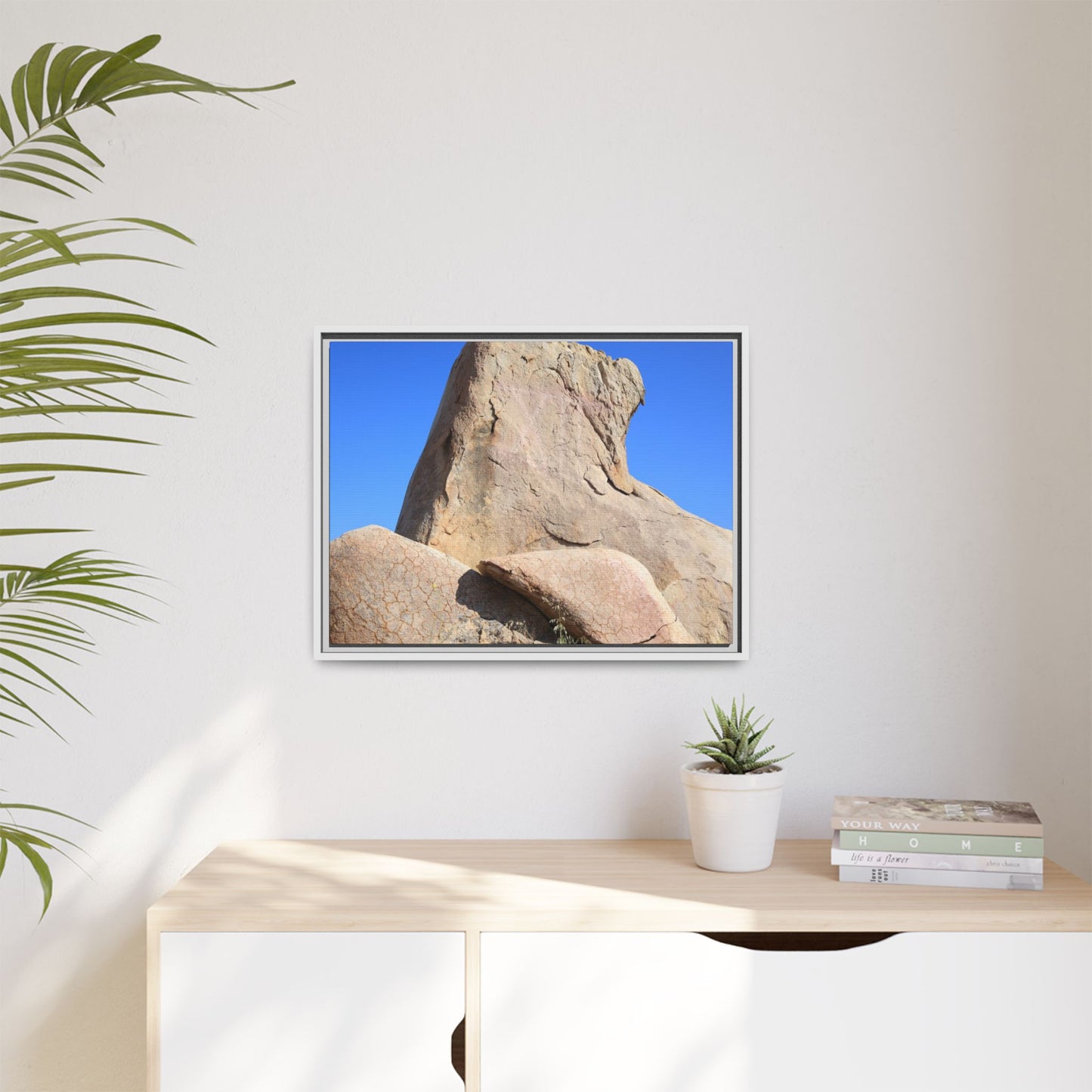 Rocky Sentinel - Unique Stretched Canvas Wall Art - Art By Earth