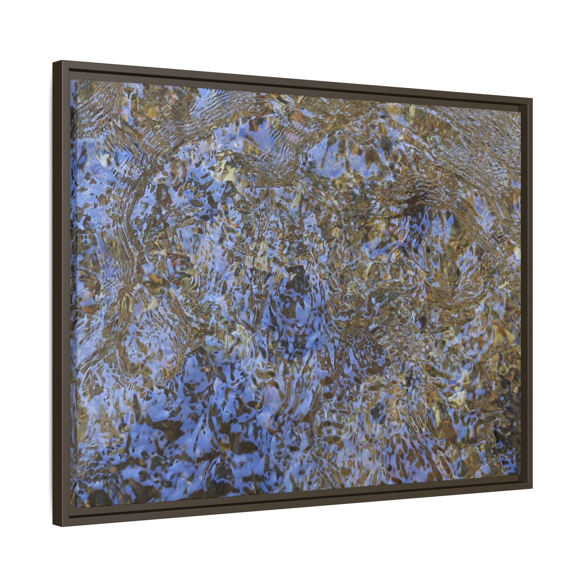 Aquatic Reflections - Unique Stretched Canvas Wall Art - Art By Earth