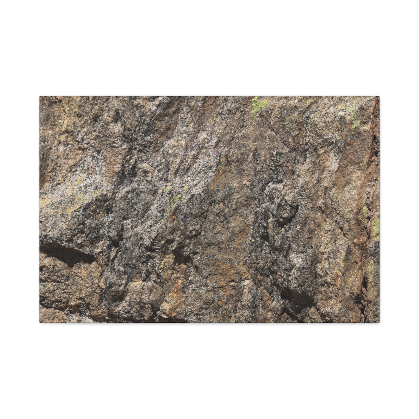 Weathered Stone Secrets - Unique Frameless Canvas Wall Art - Art By Earth