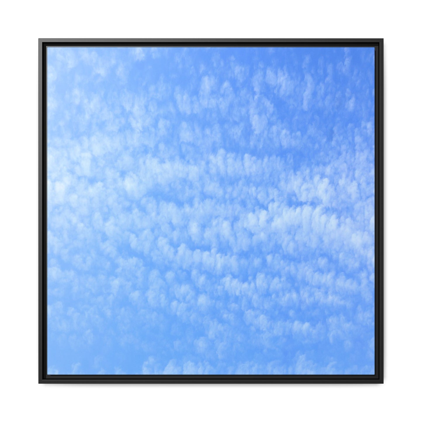 Wispy Blue Dreams - Unique Stretched Canvas Wall Art - Art By Earth