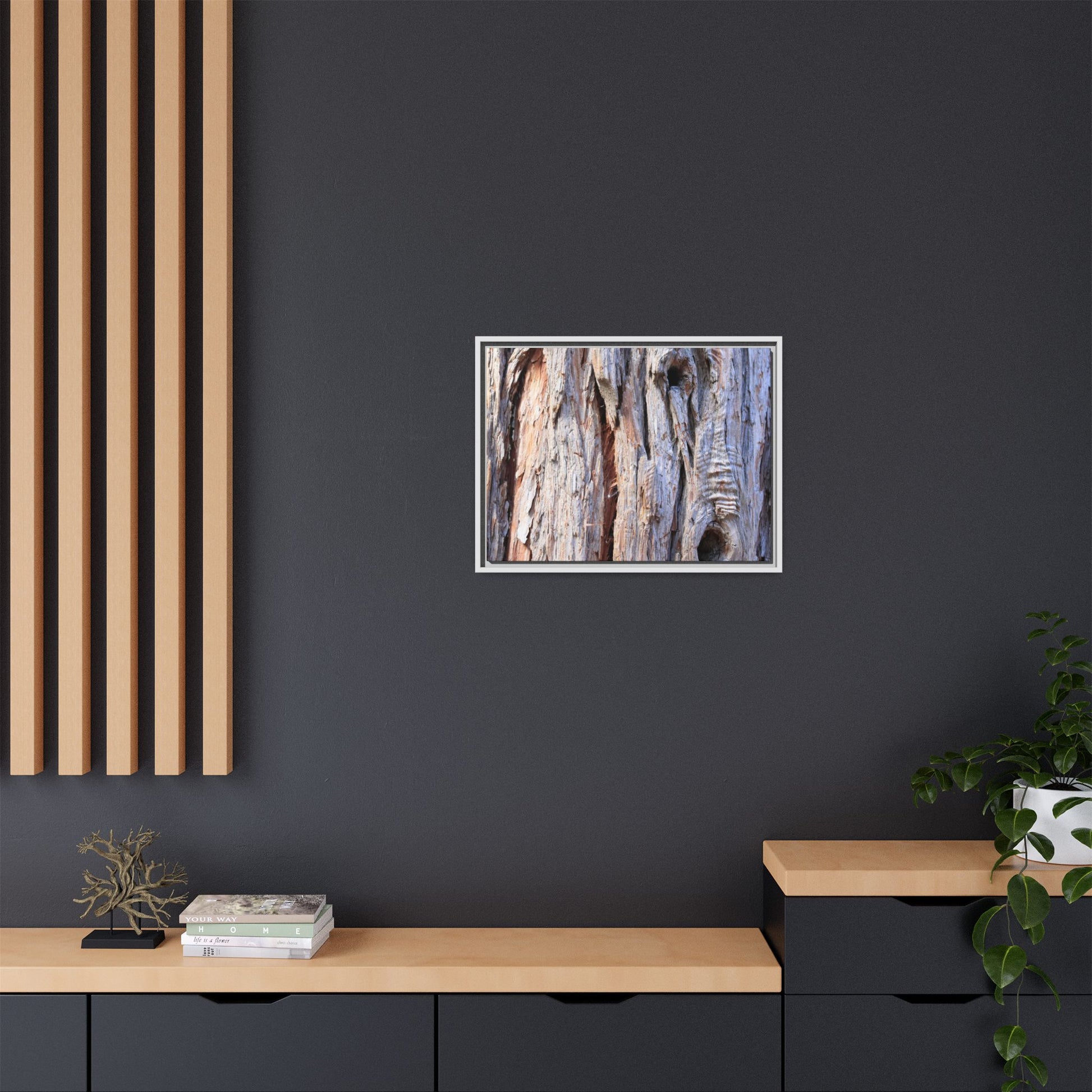Nature's Grain - Unique Stretched Canvas Wall Art - Art By Earth