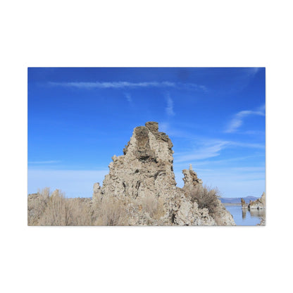 Mono Lake Solitude - Unique Frameless Canvas Wall Art
