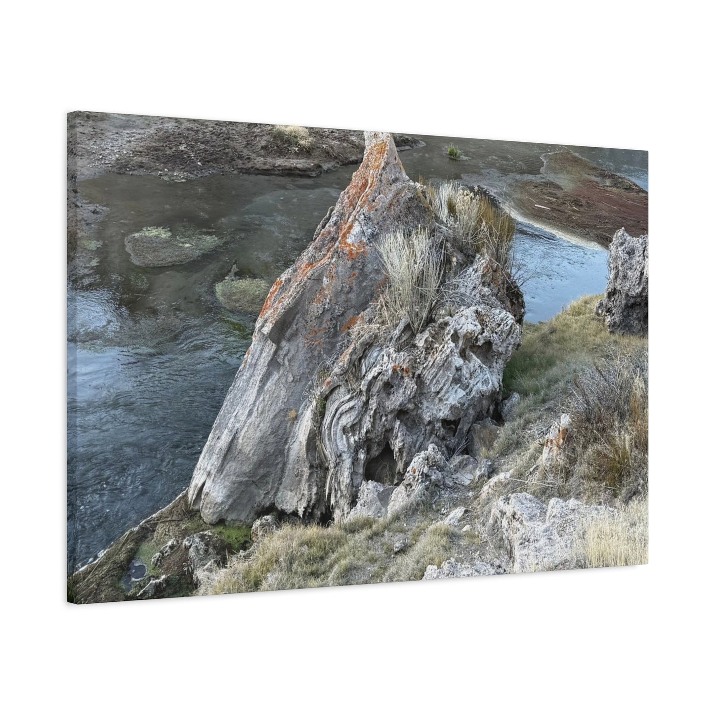 River's Edge - Unique Frameless Canvas Wall Art