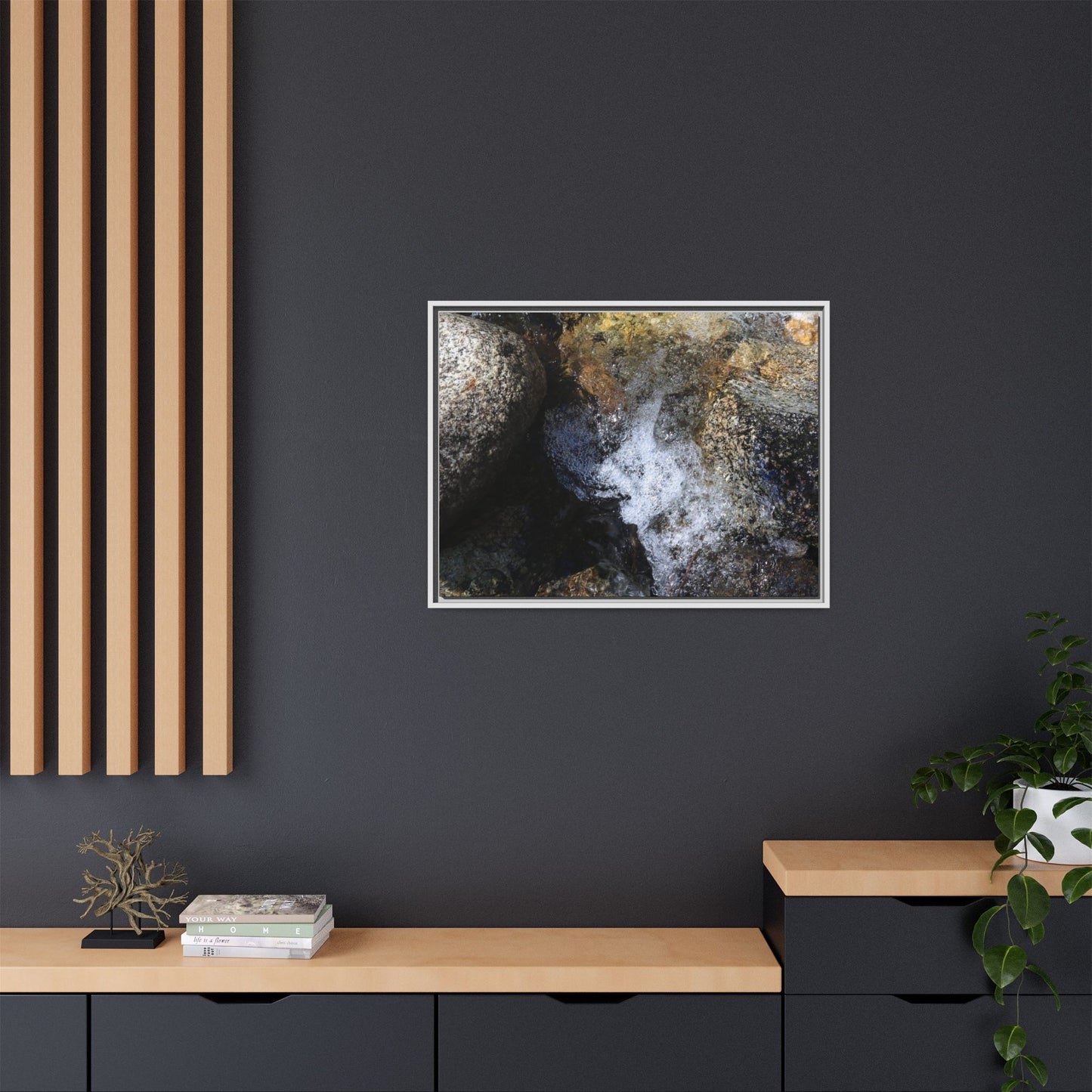 Nature's Turbulence - Unique Stretched Canvas Wall Art - Art By Earth