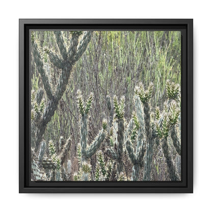 Prickly Paradise - Unique Stretched Canvas Wall Art - Art By Earth