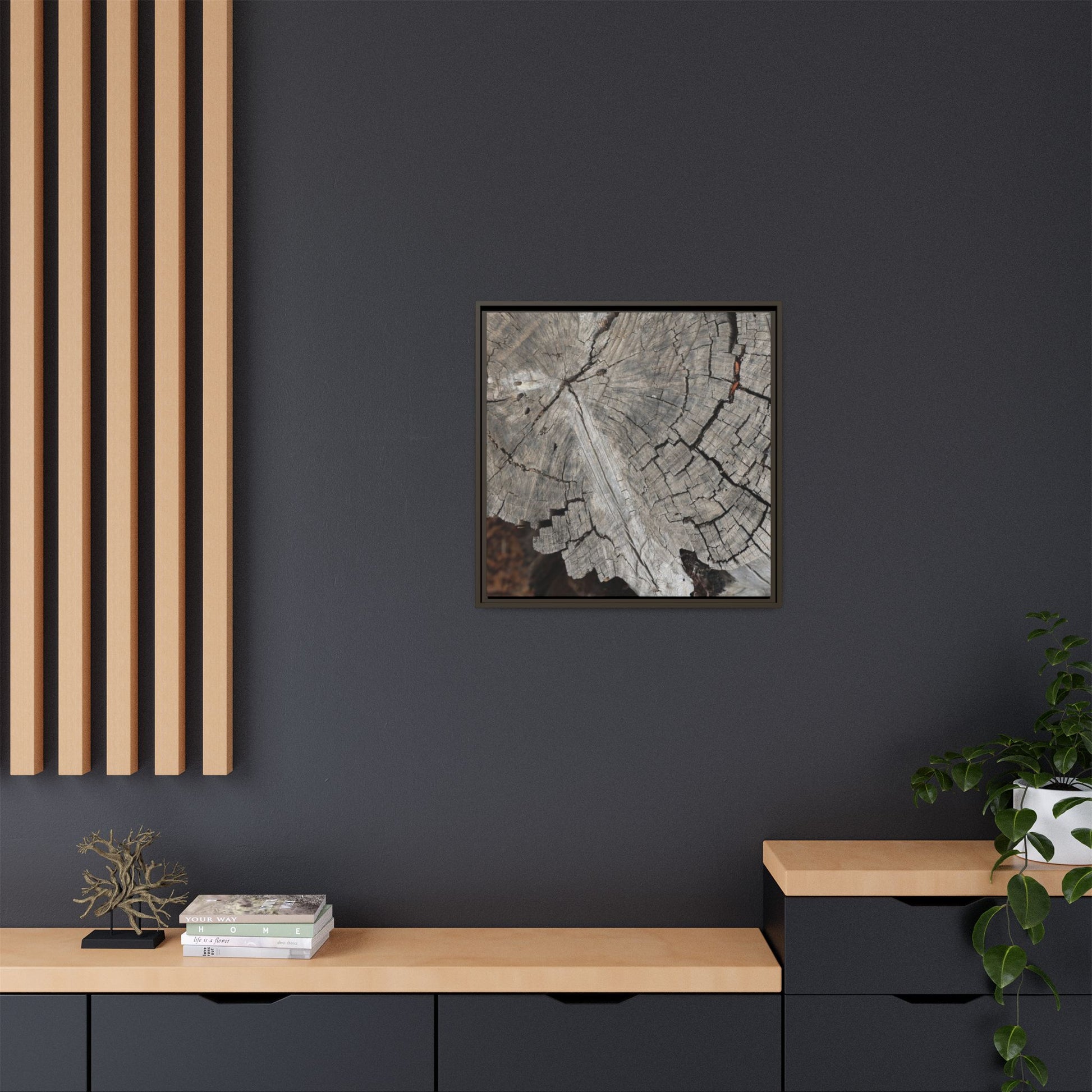 Time's Signature - Unique Stretched Canvas Wall Art - Art By Earth