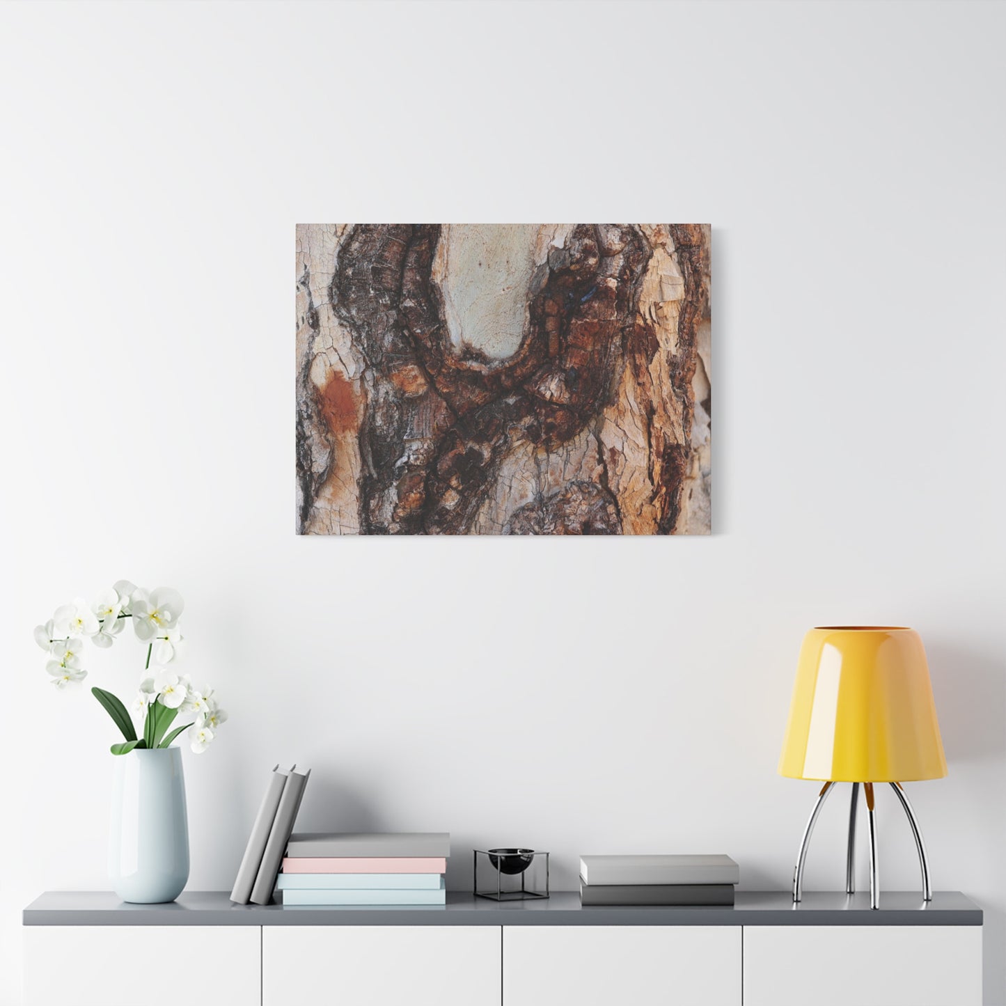 Arboreal Echoes - Unique Frameless Canvas Wall Art - Art By Earth