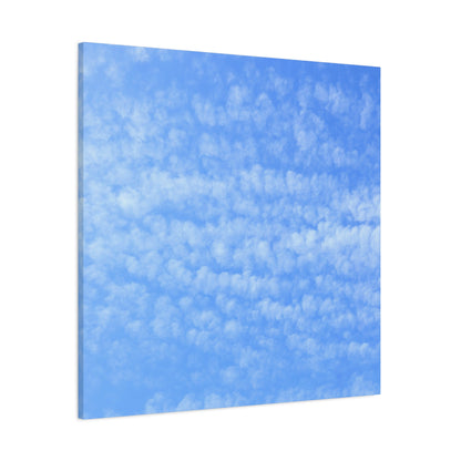 Clouded Reverie - Unique Frameless Canvas Wall Art - Art By Earth