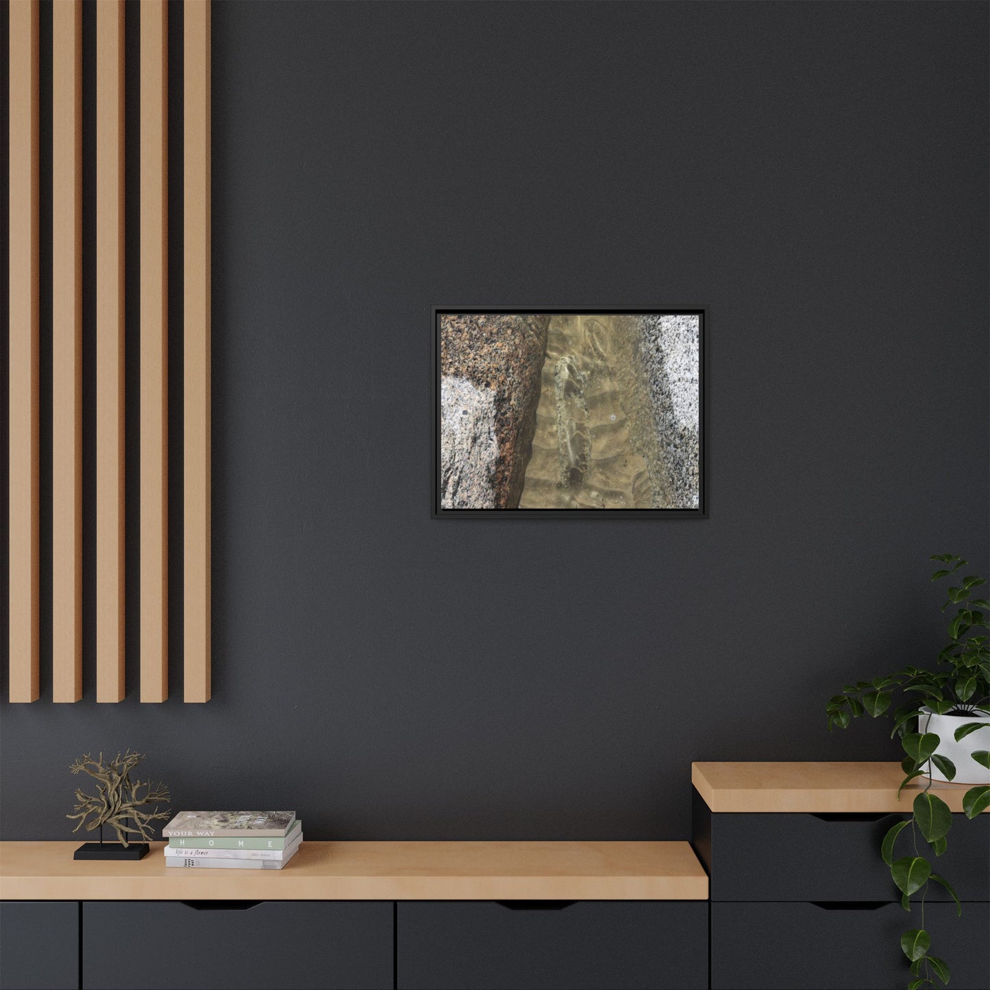 Between Concrete Walls - Unique Stretched Canvas Wall Art - Art By Earth