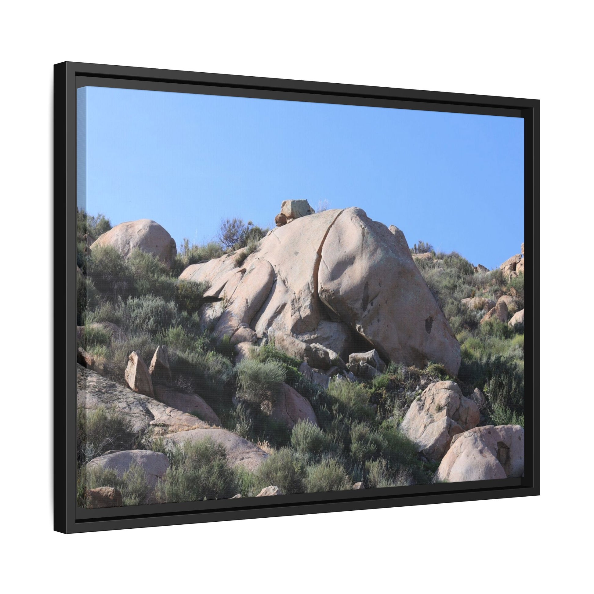 Ancient Stone Landscape - Unique Stretched Canvas Wall Art - Art By Earth