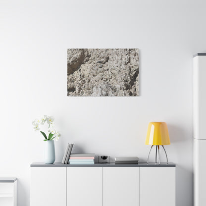 Limestone Symphony - Unique Frameless Canvas Wall Art