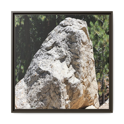 Stone's Silent Whisper - Unique Stretched Canvas Wall Art - Art By Earth