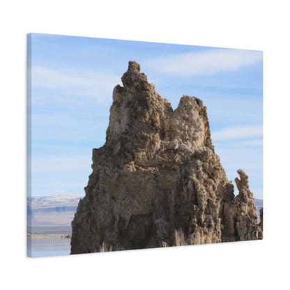 Mono Lake Monolith - Unique Frameless Canvas Wall Art