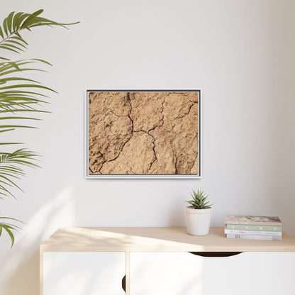 Parched Land - Unique Stretched Canvas Wall Art - Art By Earth