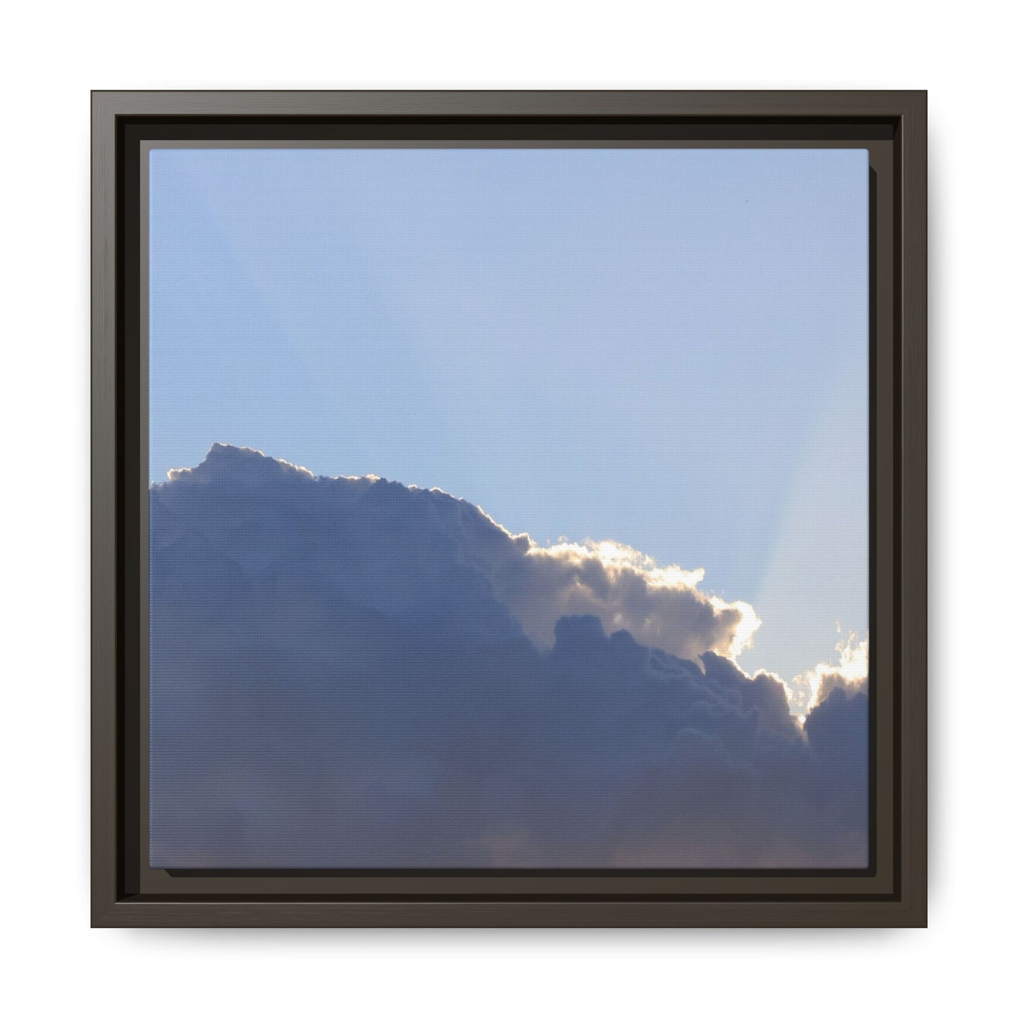 Cloud Divide - Unique Stretched Canvas Wall Art - Art By Earth