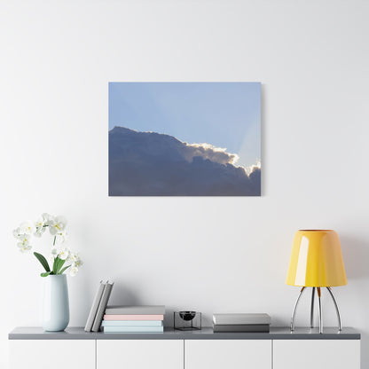 Cloud Mountain - Unique Frameless Canvas Wall Art