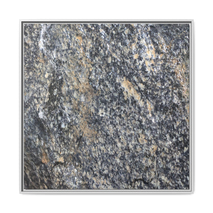 Crystalline Echoes - Unique Stretched Canvas Wall Art - Art By Earth