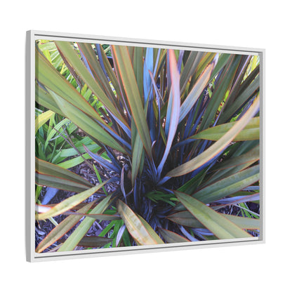 Radiant Leaves - Unique Stretched Canvas Wall Art - Art By Earth