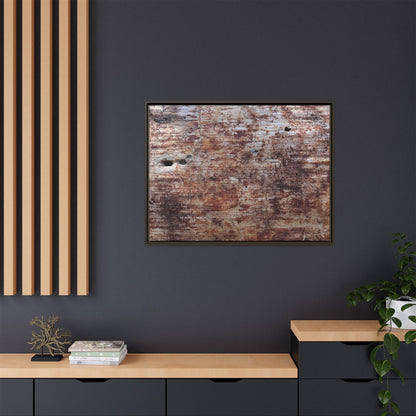 Rustic Textures - Unique Stretched Canvas Wall Art - Art By Earth