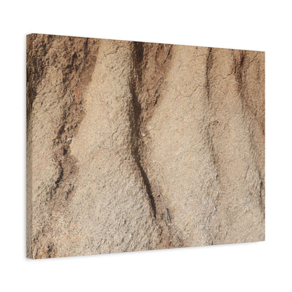 Weathered Earth - Unique Frameless Canvas Wall Art - Art By Earth