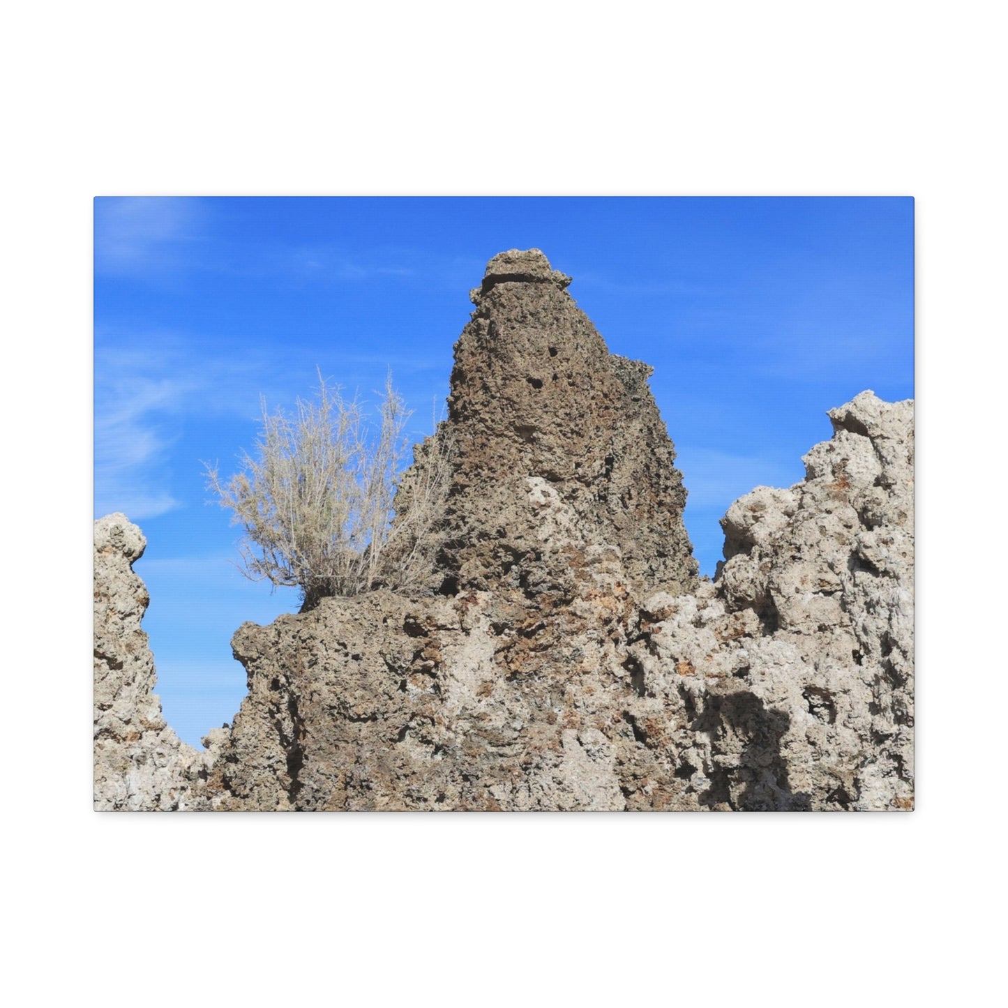 Towering Sentinels of Stone - Unique Frameless Canvas Wall Art