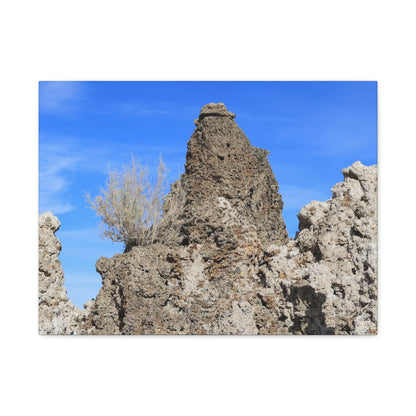 Towering Sentinels of Stone - Unique Frameless Canvas Wall Art