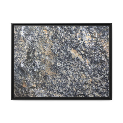 Crystalline Echoes - Unique Stretched Canvas Wall Art - Art By Earth