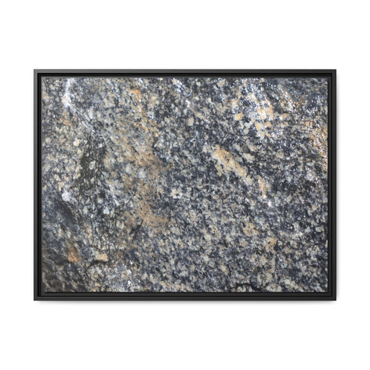 Crystalline Echoes - Unique Stretched Canvas Wall Art - Art By Earth