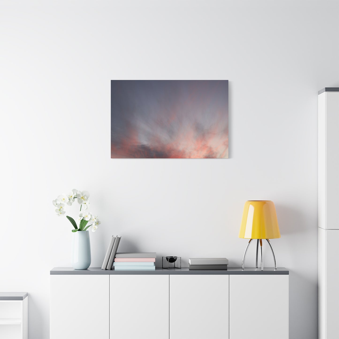 Ethereal Sunset - Unique Frameless Canvas Wall Art - Art By Earth