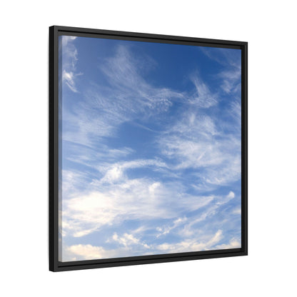 Ethereal Blue Tapestry - Unique Stretched Canvas Wall Art - Art By Earth