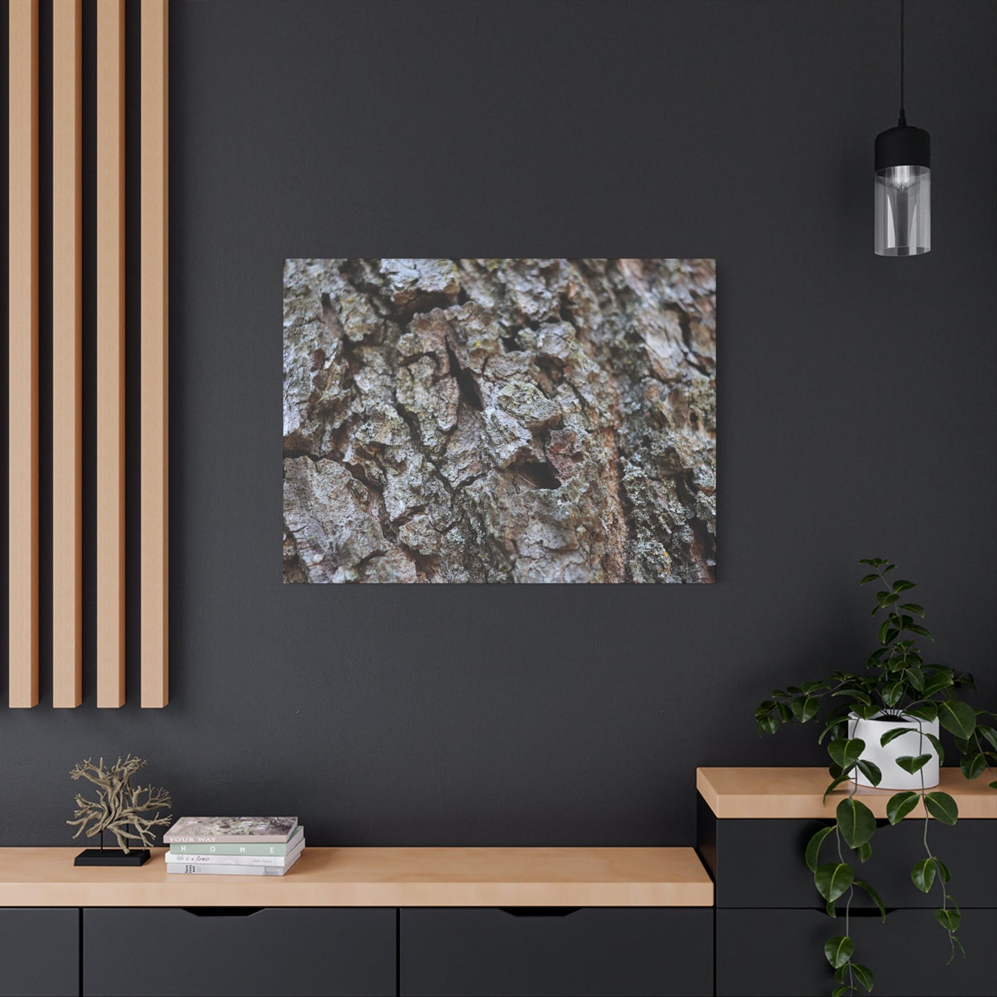 Cracked Echoes - Unique Frameless Canvas Wall Art - Art By Earth