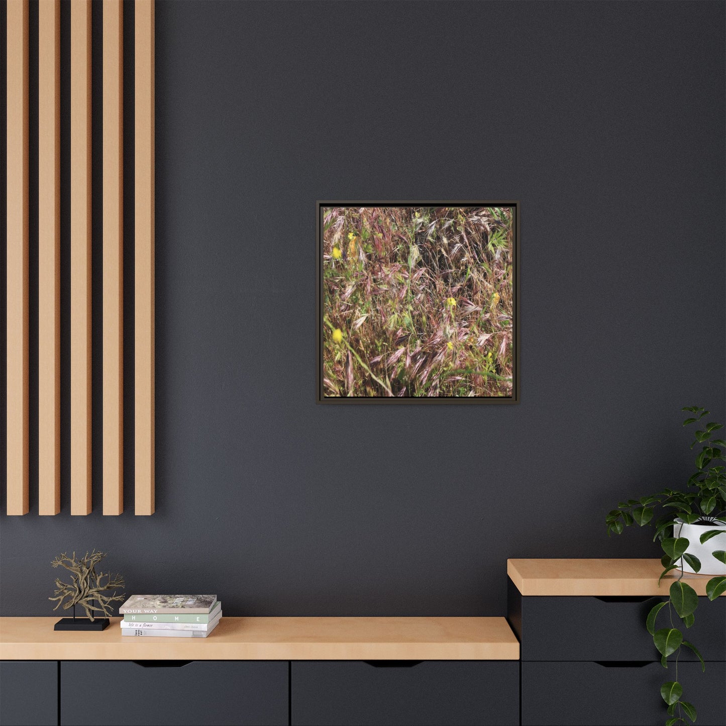 Autumn Meadow - Unique Stretched Canvas Wall Art - Art By Earth