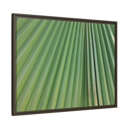 Emerald Rays - Unique Stretched Canvas Wall Art - Art By Earth