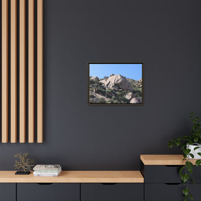 Ancient Stone Landscape - Unique Stretched Canvas Wall Art - Art By Earth