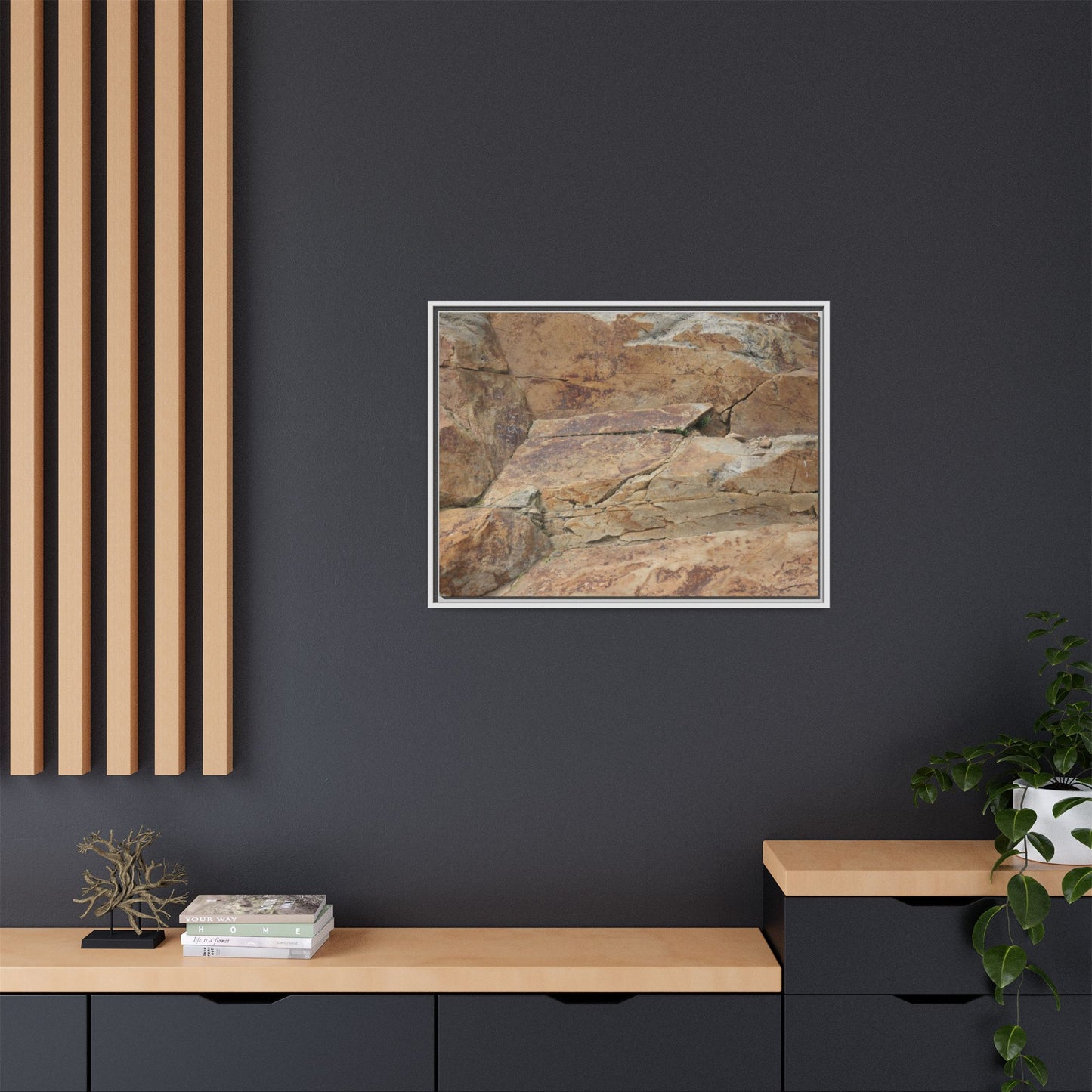 Ancient Foundations - Unique Stretched Canvas Wall Art - Art By Earth