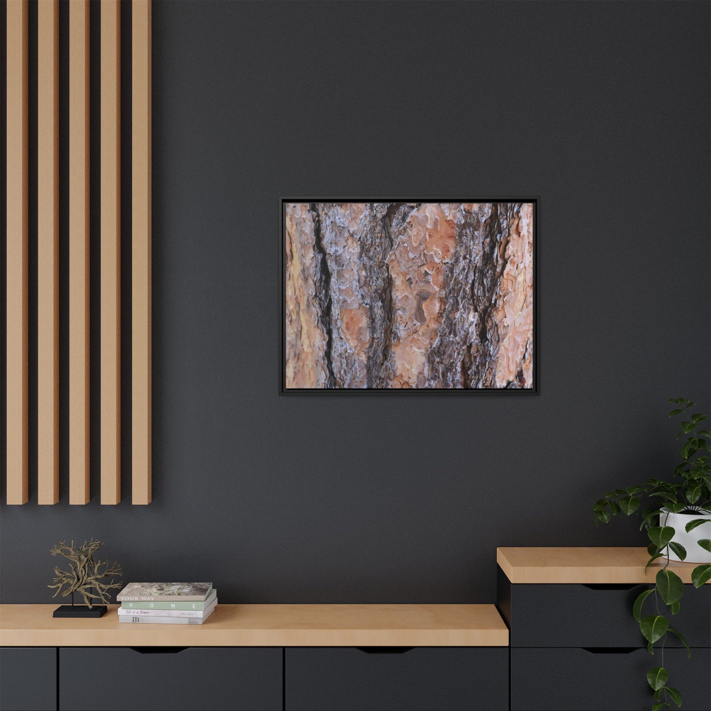 Earthy Embrace - Unique Stretched Canvas Wall Art - Art By Earth