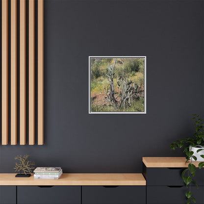 Wildflower Meadow - Unique Stretched Canvas Wall Art - Art By Earth