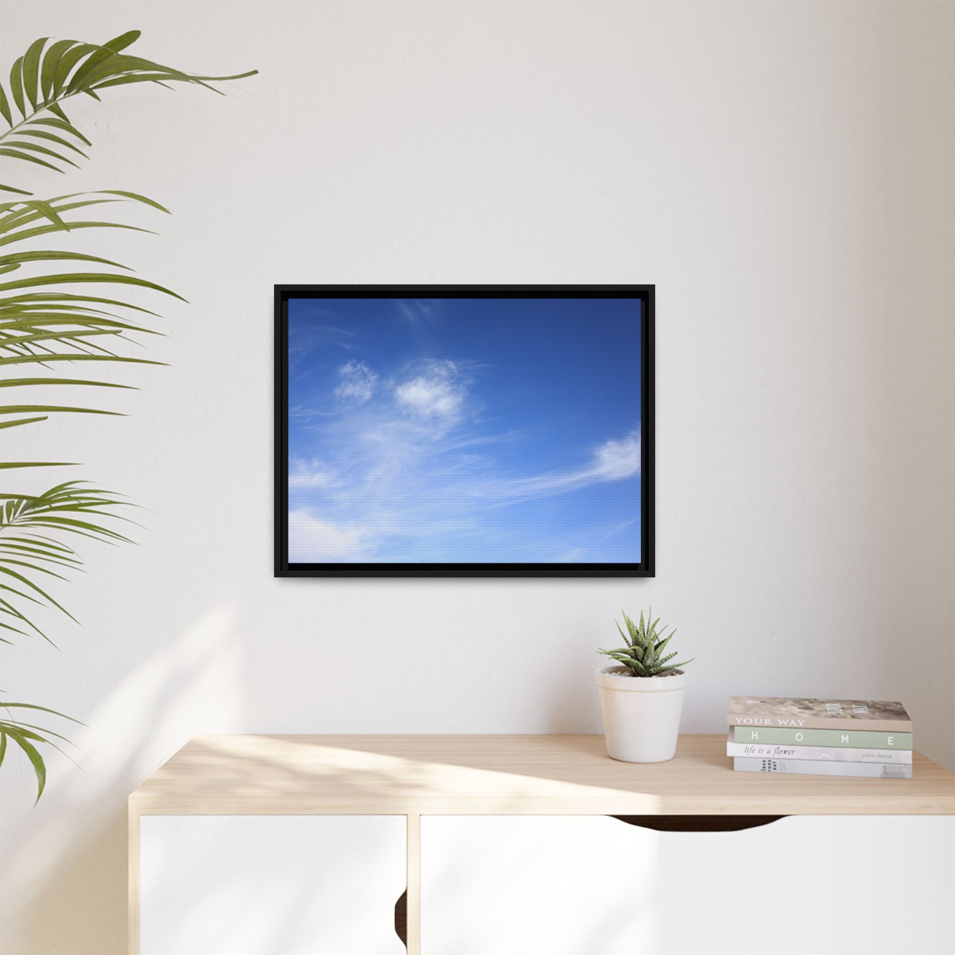 Blue Serenity - Unique Stretched Canvas Wall Art - Art By Earth