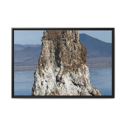 Tufa Tower Reflection - Unique Stretched Canvas Wall Art