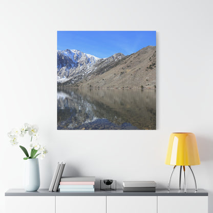 Reflection of Silence - Unique Frameless Canvas Wall Art