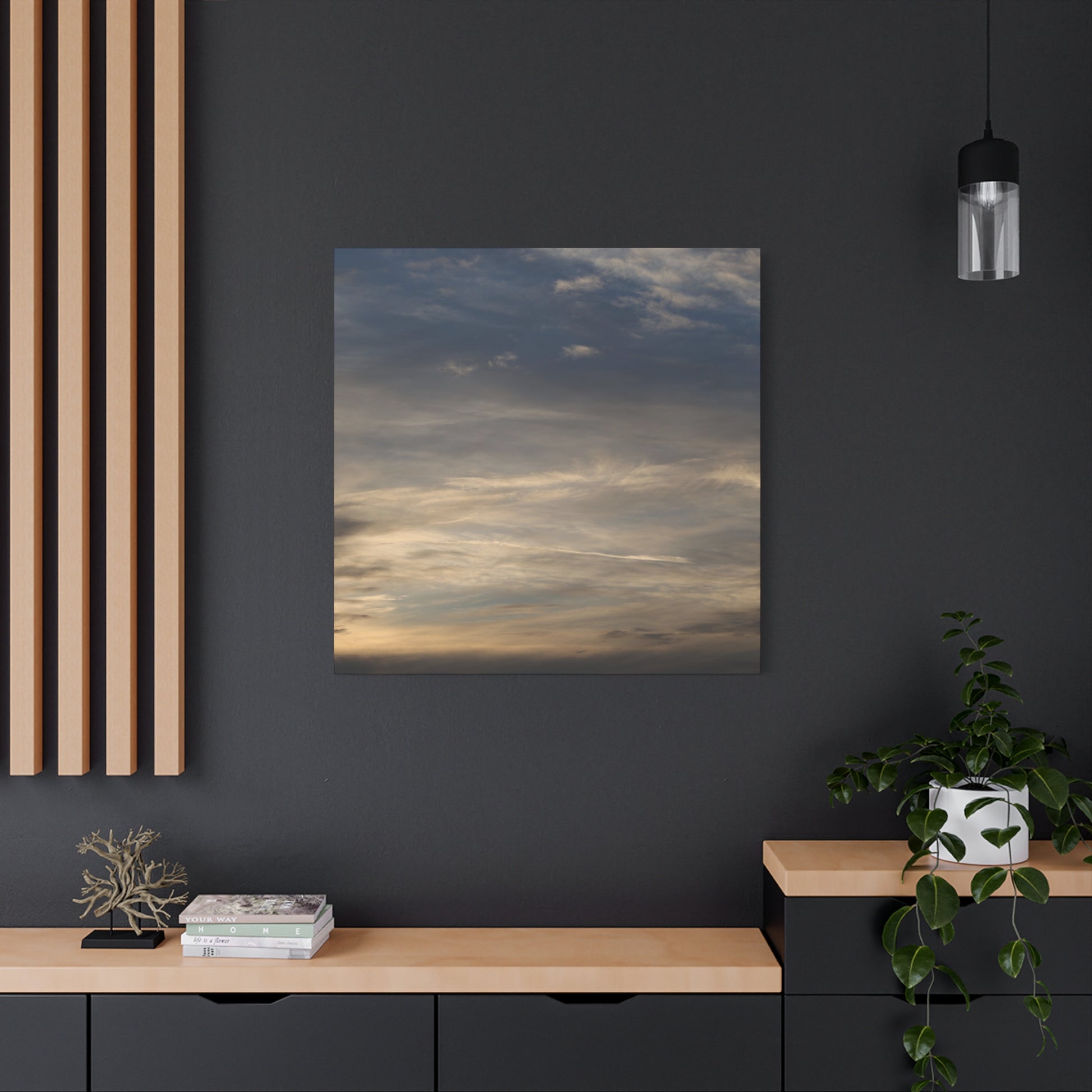 Echoes of Twilight - Unique Frameless Canvas Wall Art - Art By Earth