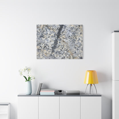 Crystalline Bubbles - Unique Frameless Canvas Wall Art - Art By Earth