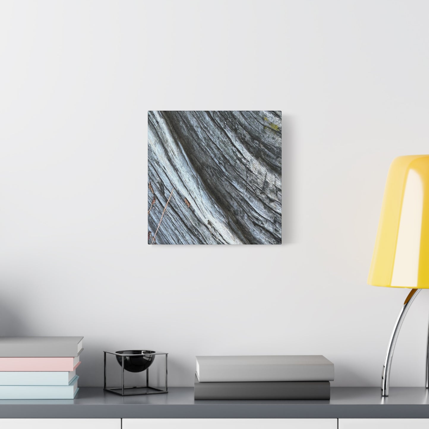 Weathered Wood Grain - Unique Frameless Canvas Wall Art - Art By Earth