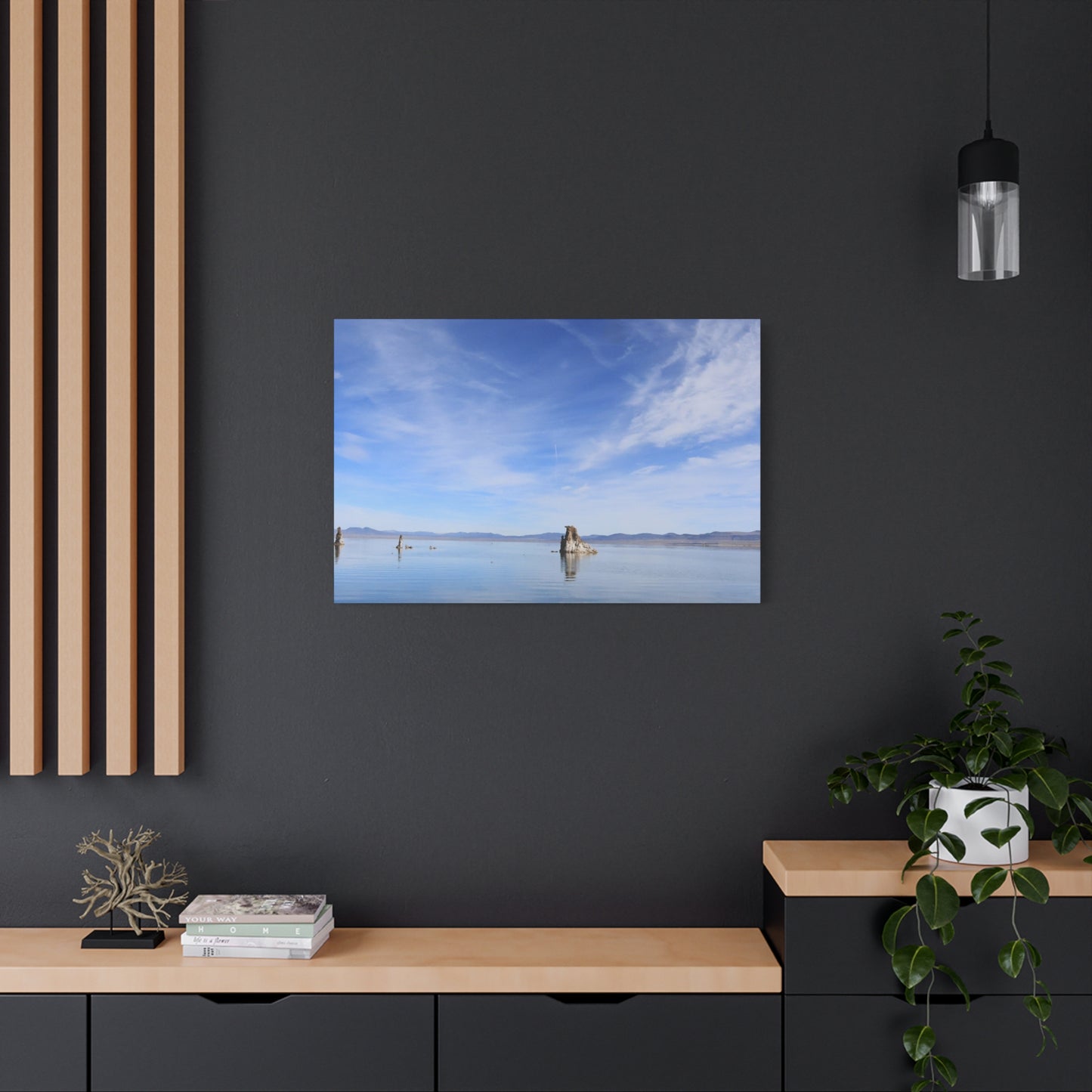 Echoes of Stillness - Unique Frameless Canvas Wall Art